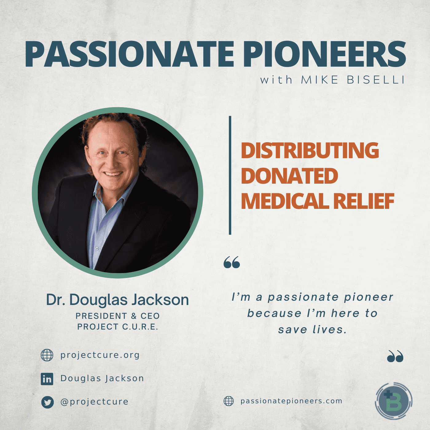 Distributing Donated Medical Relief with Dr. Douglas Jackson