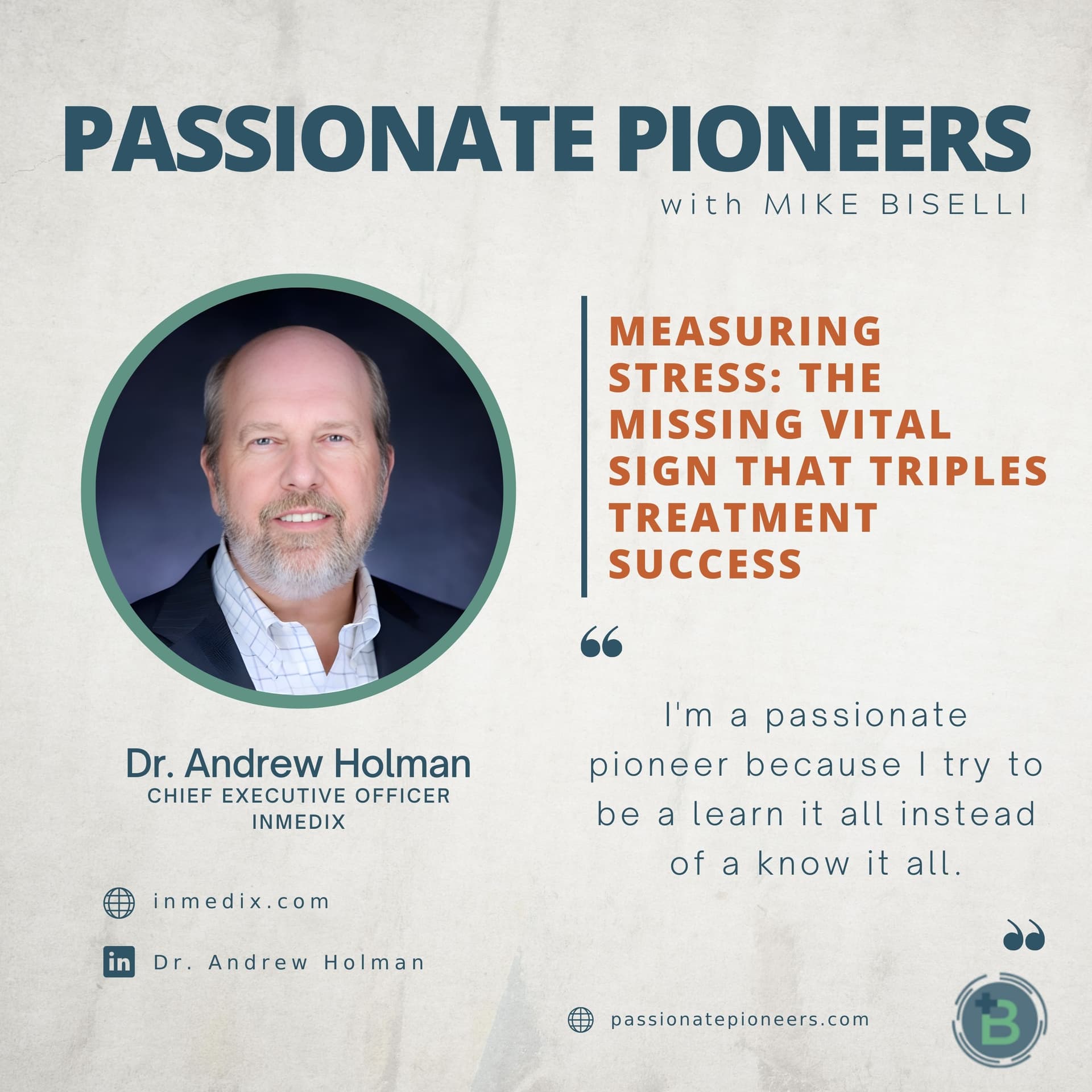 Measuring Stress: The Missing Vital Sign That Triples Treatment Success with Dr. Andrew Holman
