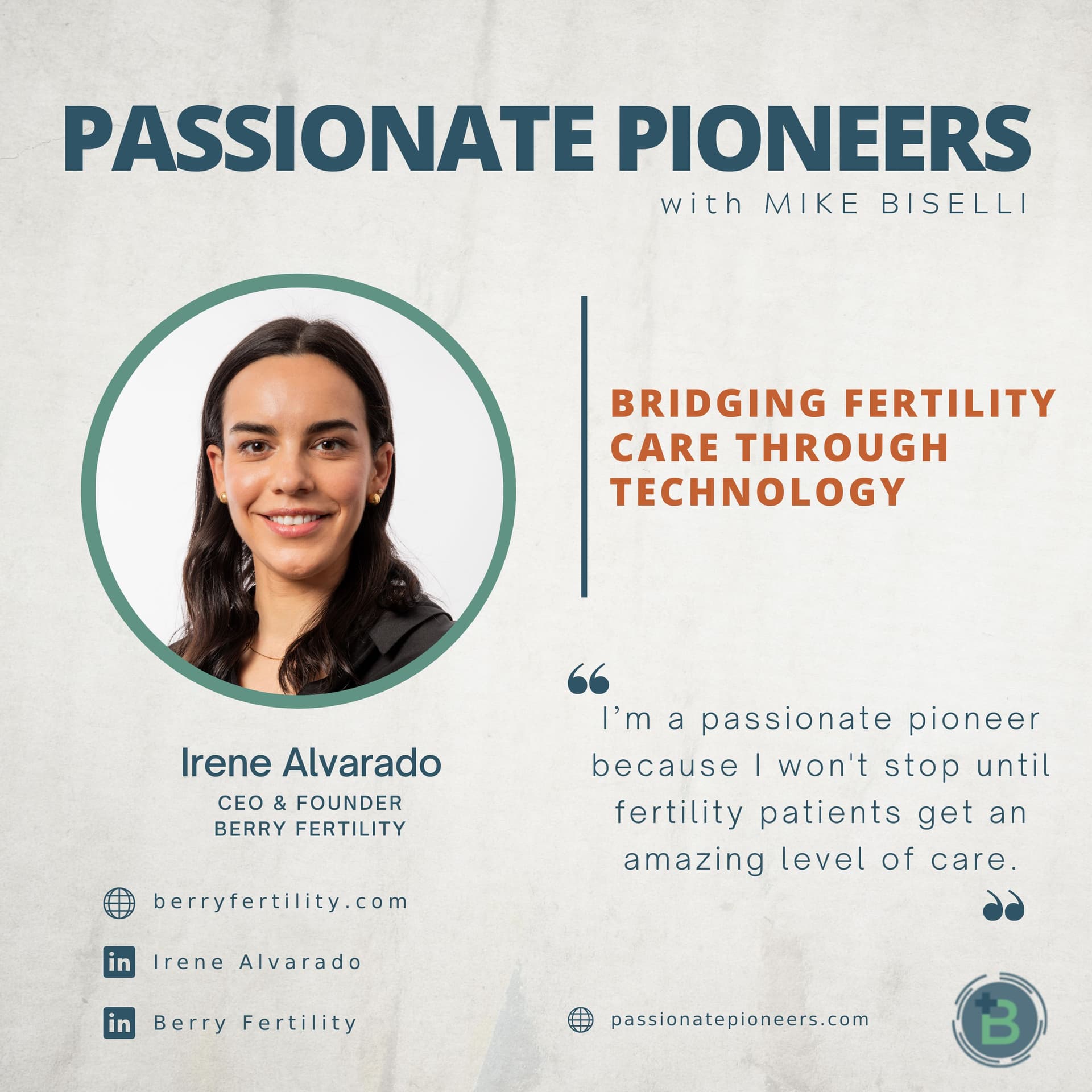 Bridging Fertility Care Through Technology with Irene Alvarado