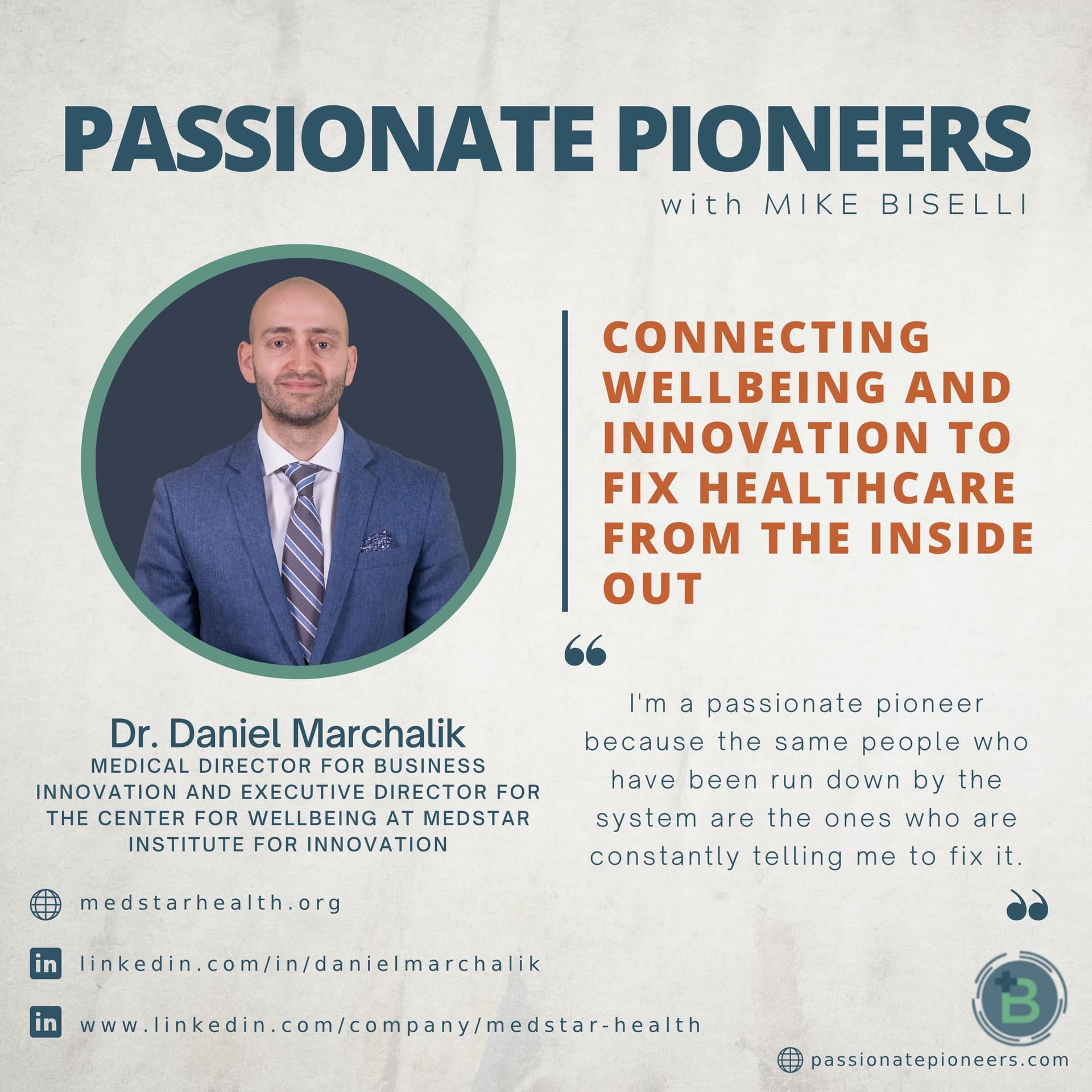 Connecting Wellbeing and Innovation to Fix Healthcare From the Inside Out