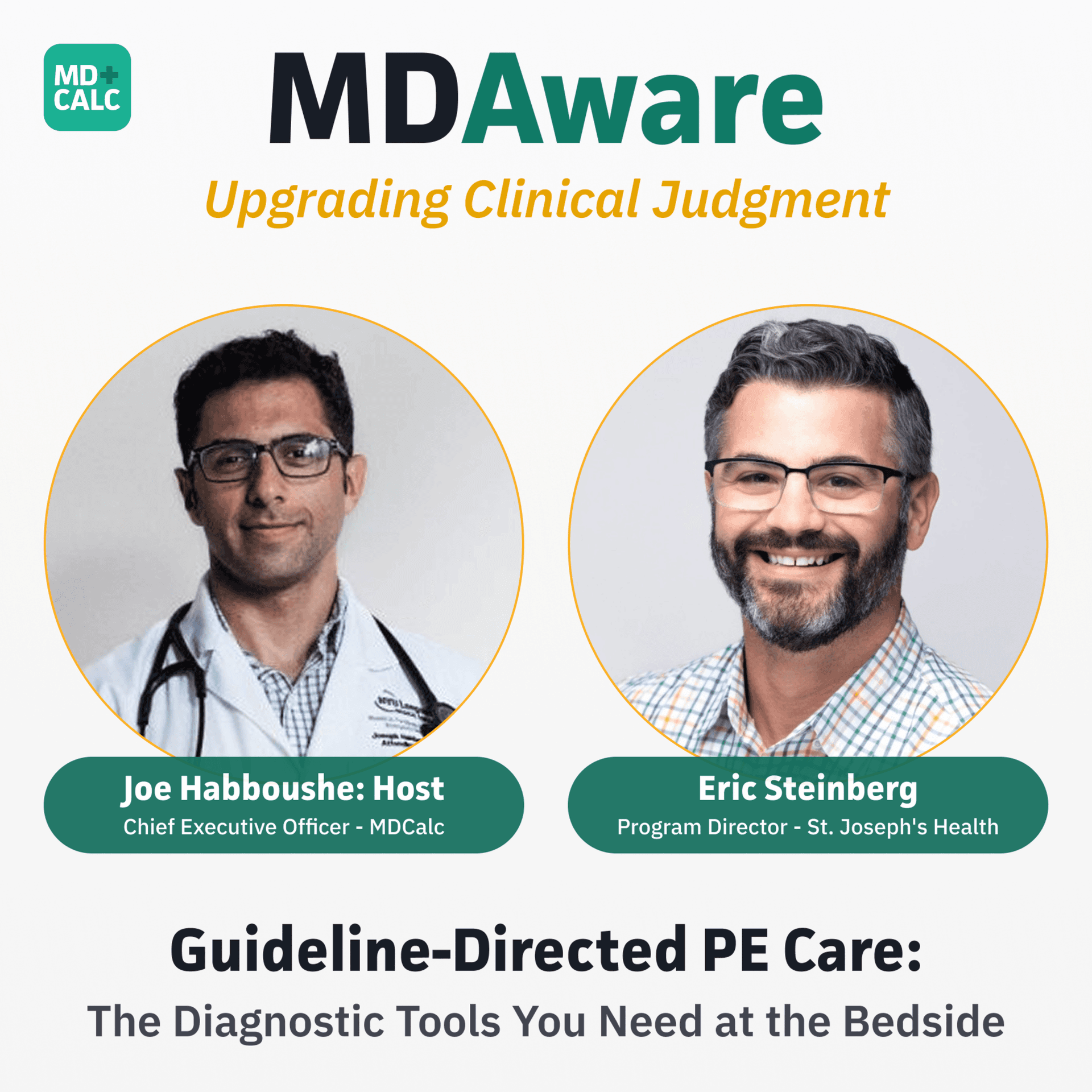 Guideline-Directed PE Care: The Diagnostic Tools You Need at the Bedside