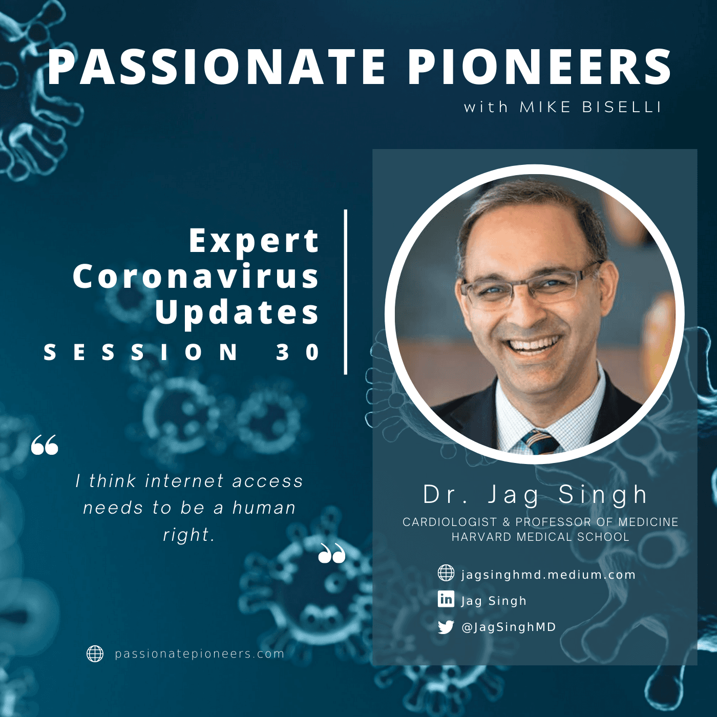Expert Coronavirus Updates with Dr. Jag Singh | Session 30