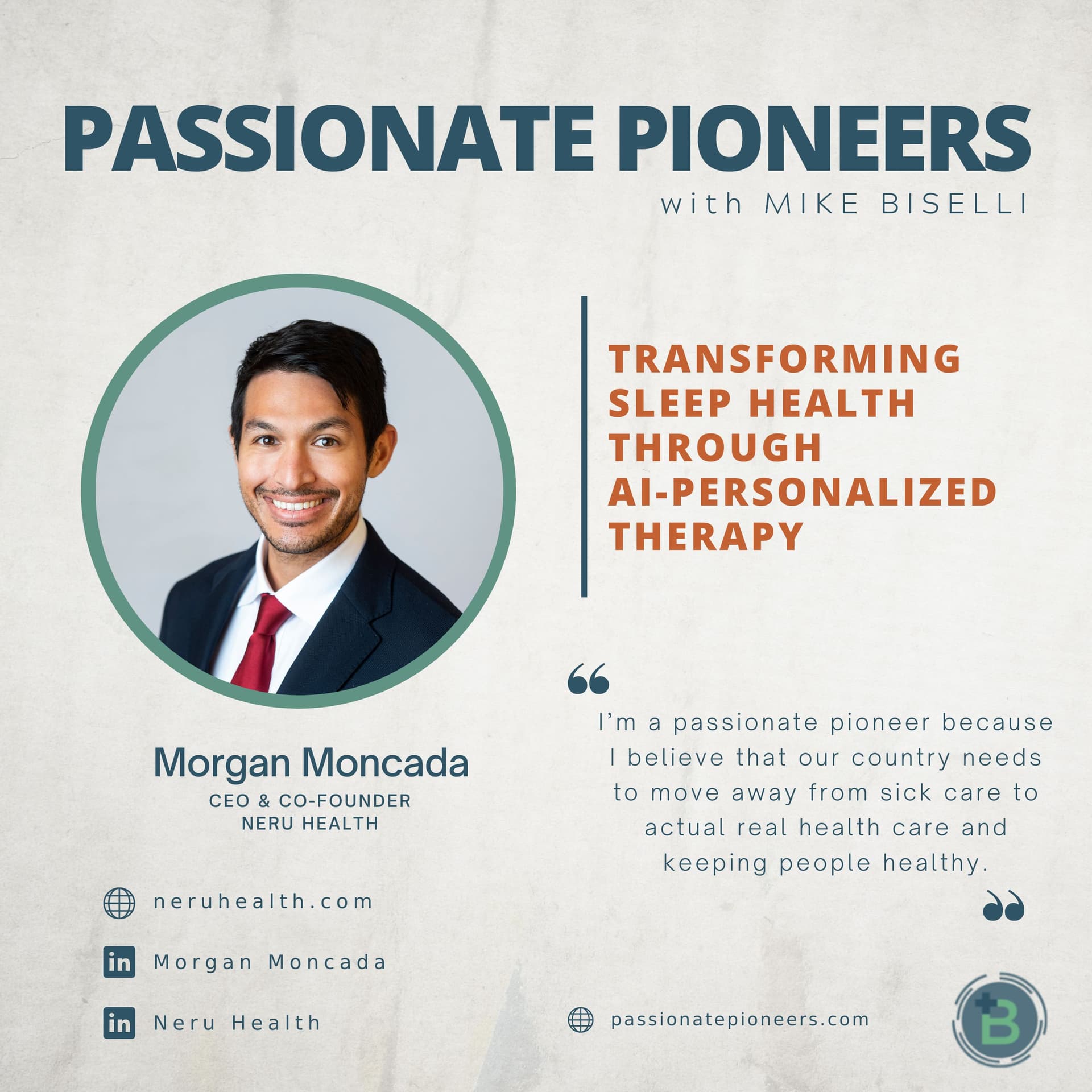 Transforming Sleep Health Through AI-Personalized Therapy with Morgan Moncada