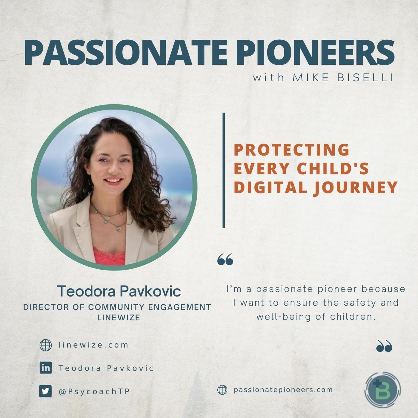 Protecting Every Child's Digital Journey with Teodora Pavkovic