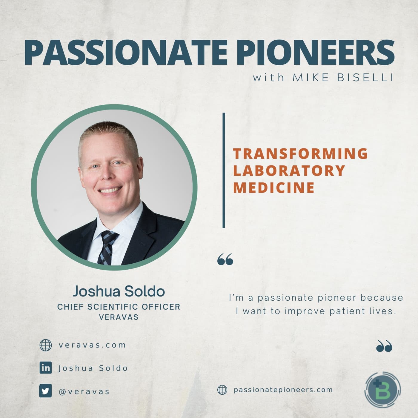 Transforming Laboratory Medicine with Joshua Soldo