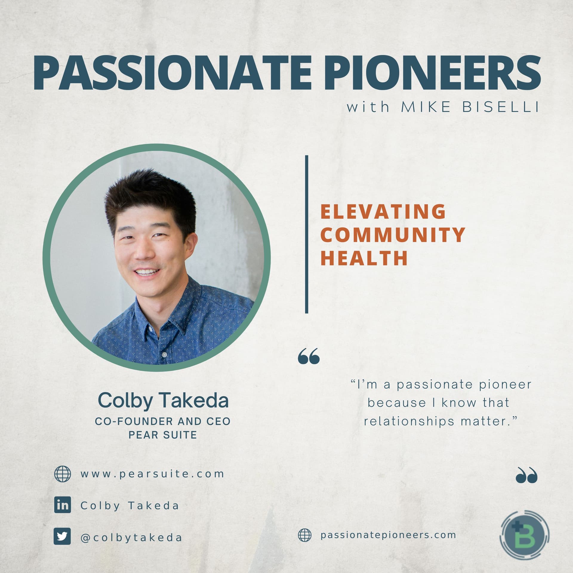 Elevating Community Health with Colby Takeda