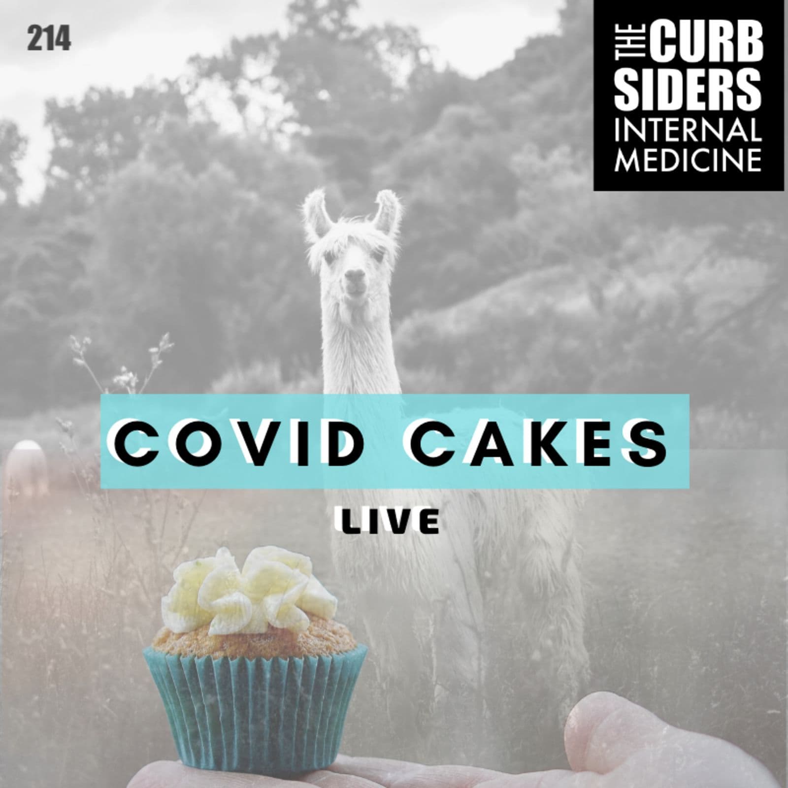 #214 COVID Cakes 3: Llamas, Remdesivir, Strokes, Predicting the Future, and More!