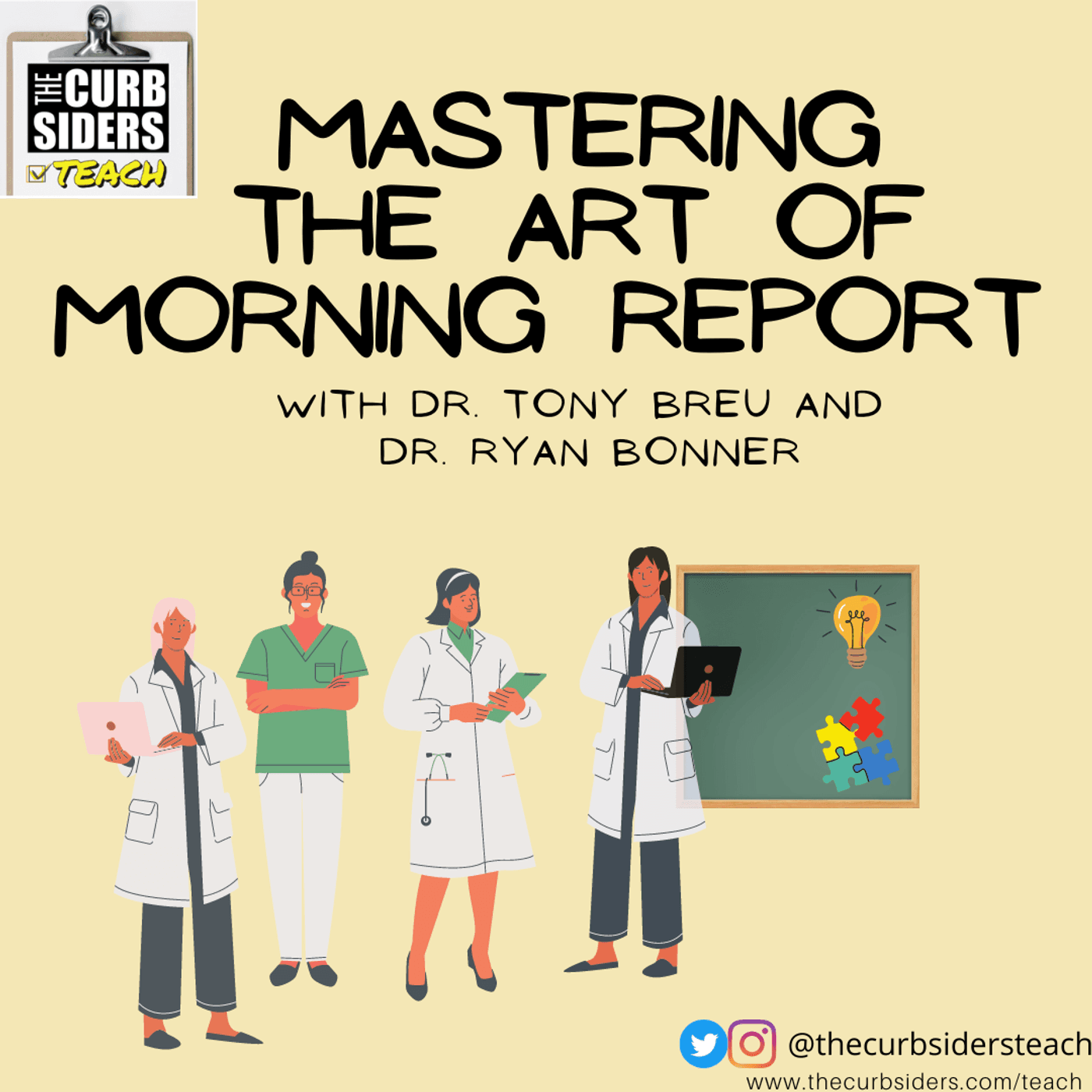 14: #14 Mastering The Art of Morning Report with Drs Ryan Bonner and Tony Breu
