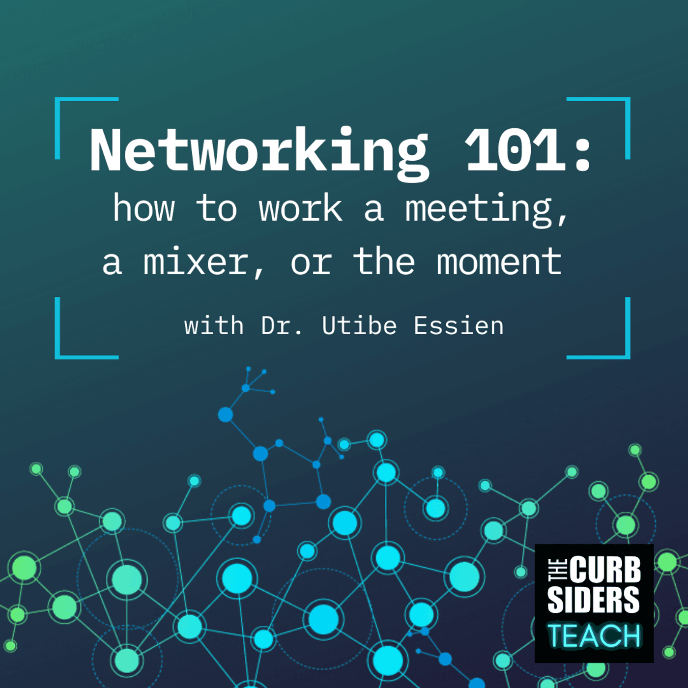 28: #28 Networking 101 -  How to work a Meeting, a Mixer, or the Moment With Dr Utibe Essien