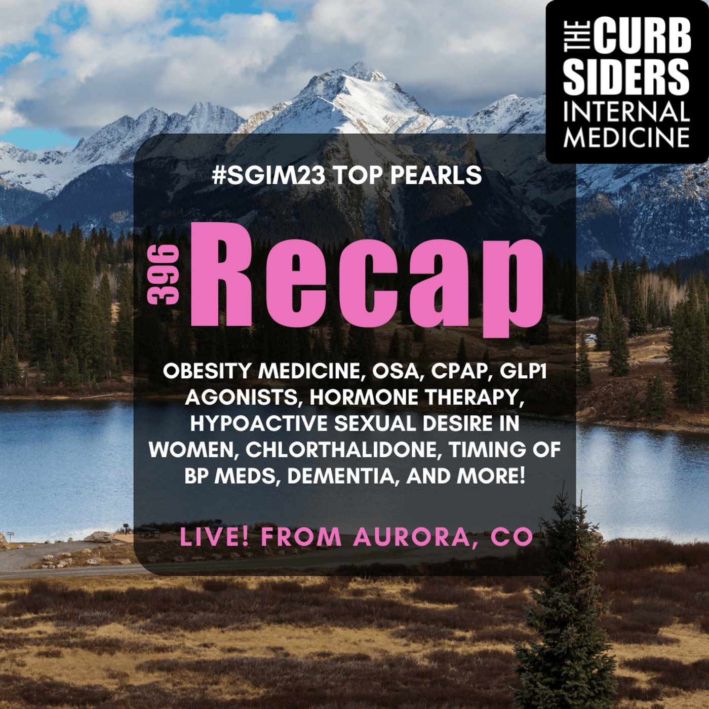 #396 Recap, Top Pearls from #SGIM23