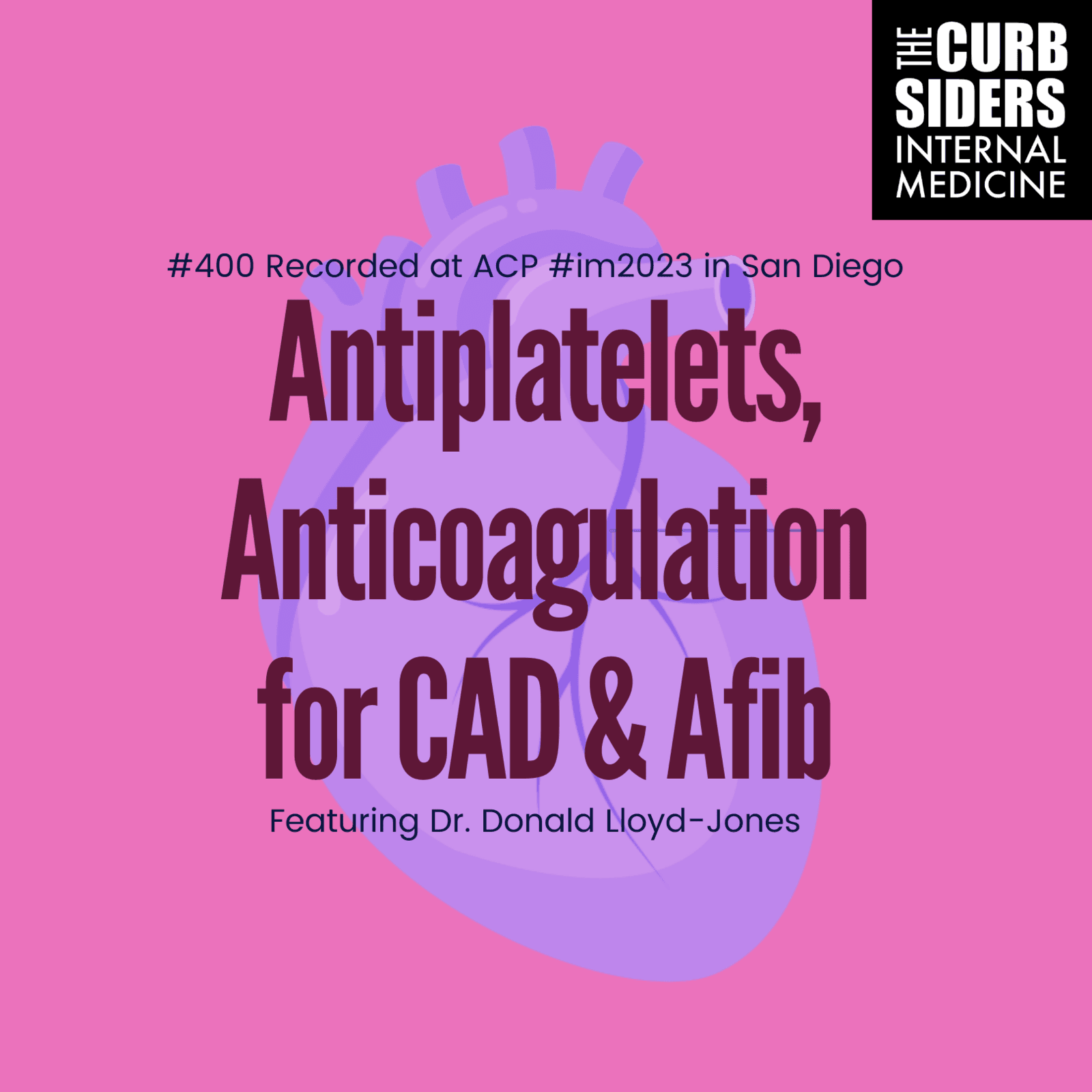 #400 Antiplatelets, Anticoagulation for Coronary Artery Disease and Afib