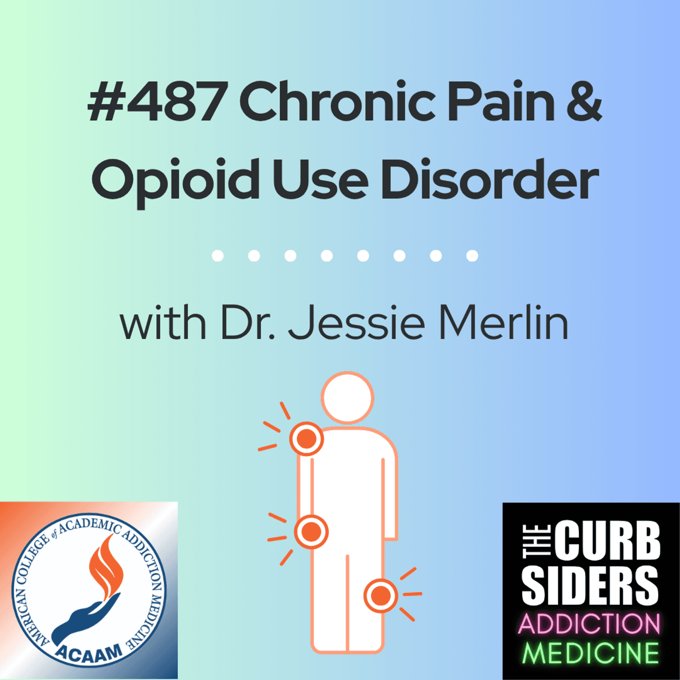 S2 Ep21: #487 Chronic Pain & Opioid Use Disorder with Dr. Jessie Merlin