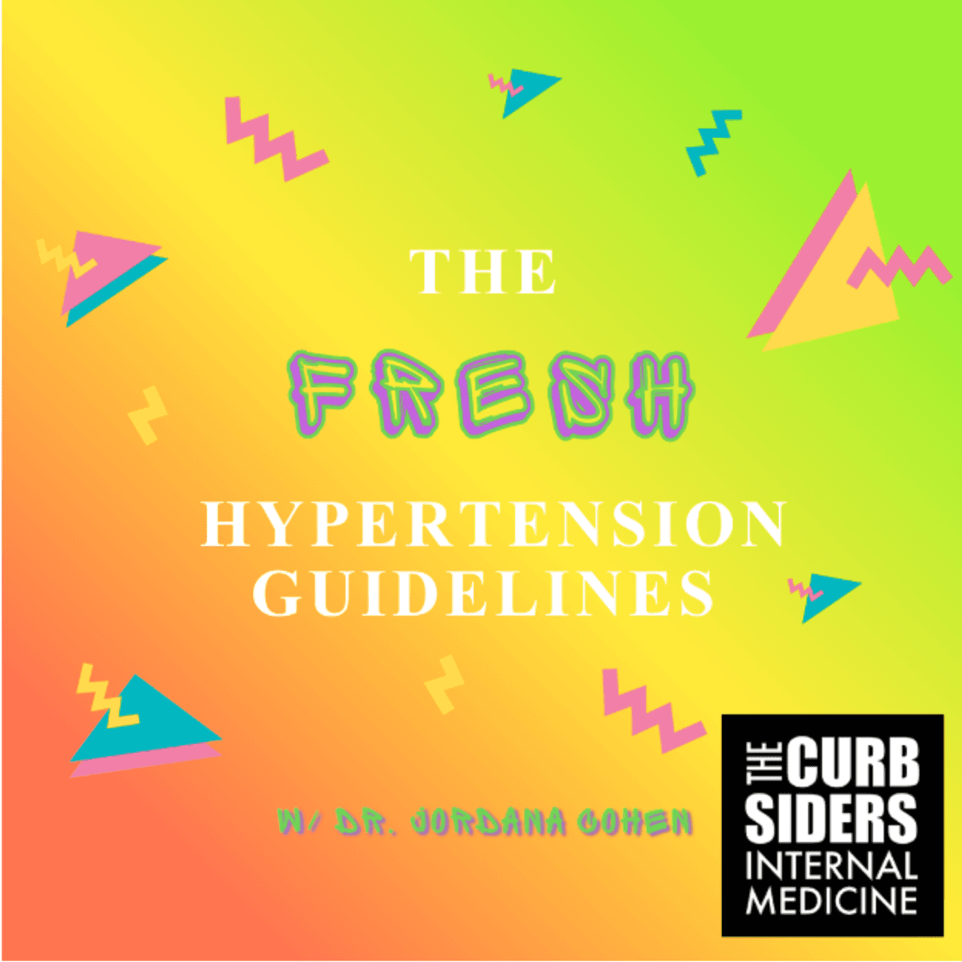 #509 Fresh Hypertension Guidelines. West Philadelphia Doc Jordy Cohen Keeps Our Hypertension Management Fresh