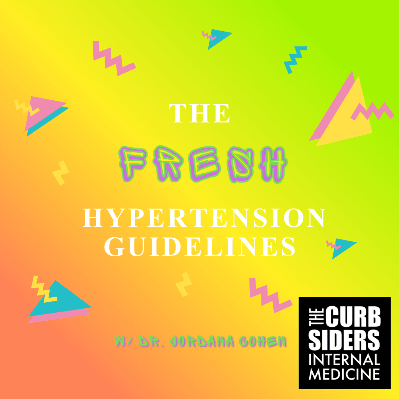 REBOOT: #509 Fresh Hypertension Guidelines. West Philadelphia Doc Jordy Cohen Keeps Our Hypertension Management Fresh