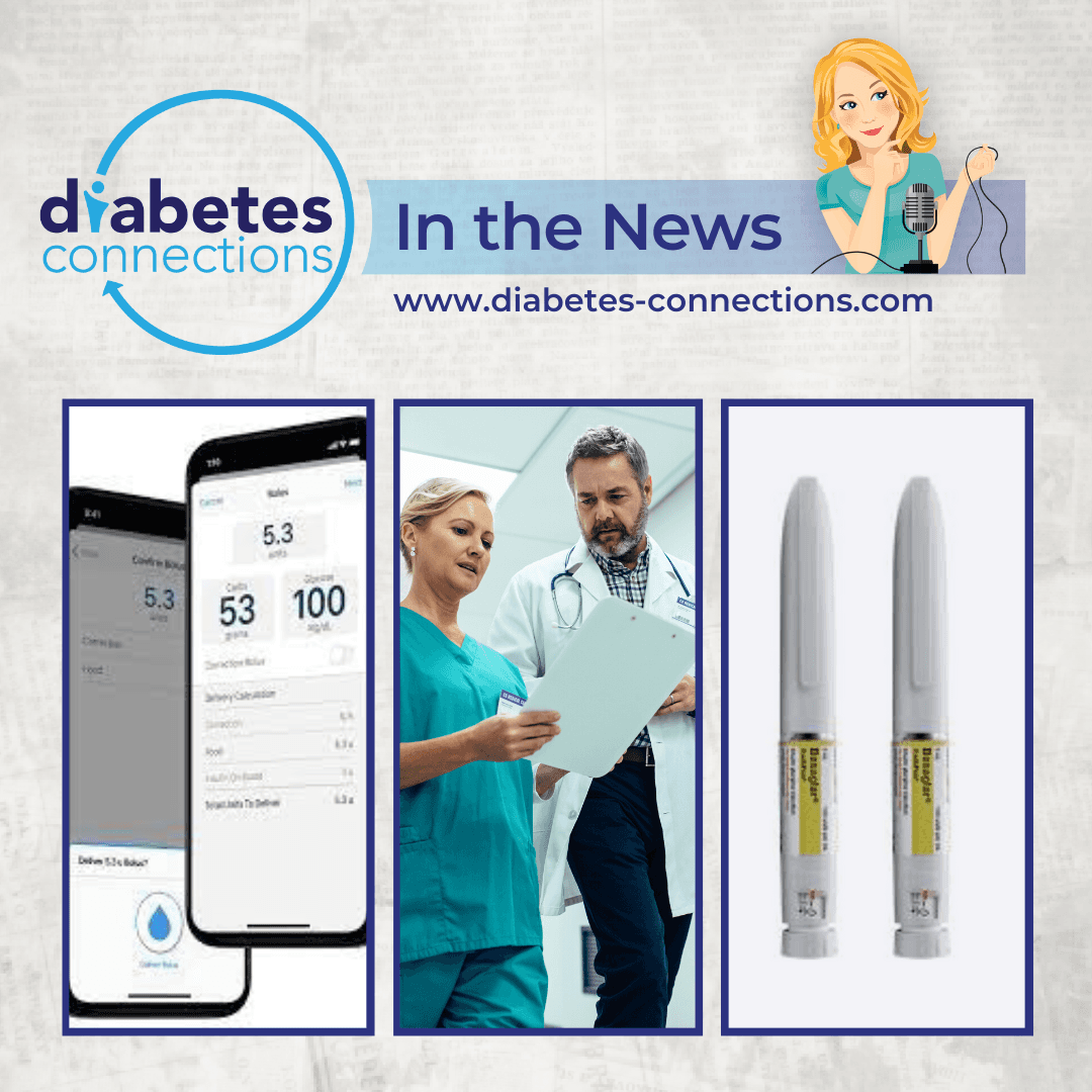 In the News... Tandem Mobile Bolus, long-acting insulin study, new hospital guidelines for diabetes & more!
