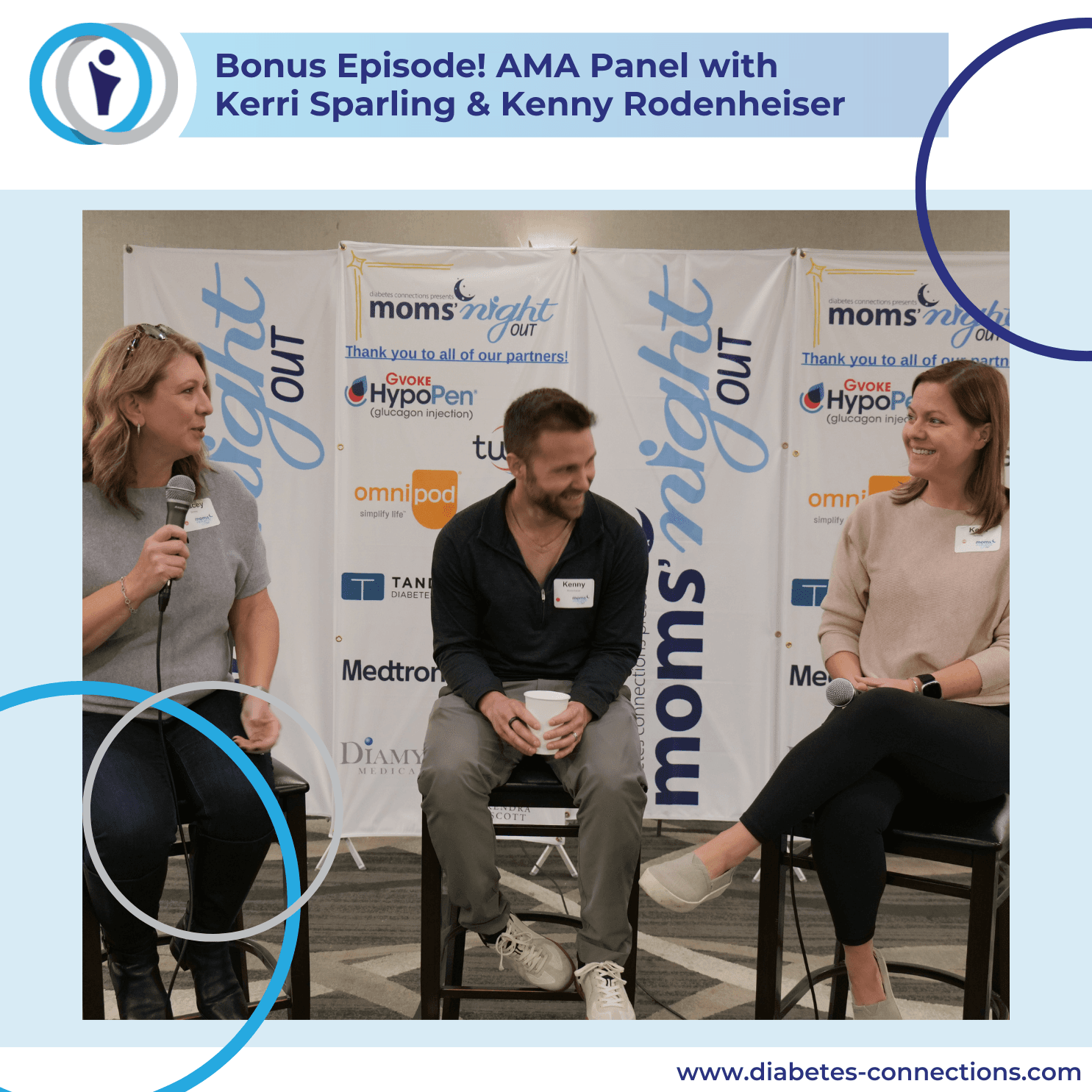 Bonus Episode: AMA Panel with Kerri Sparling & Kenny Rodenheiser – Honest, Smart & Funny Conversations About Life with T1D
