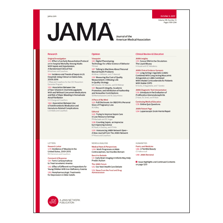 Sepsis Resuscitation and Epidemiology, Bleeding From NOACs for AFib, Liquid Biopsies, and more