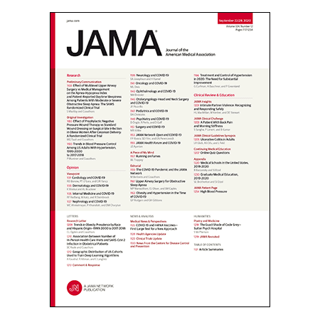 Surgical OSA Management, SSI Prevention After C-Section, COVID-19's First 6 Months, US Medical Education, and more