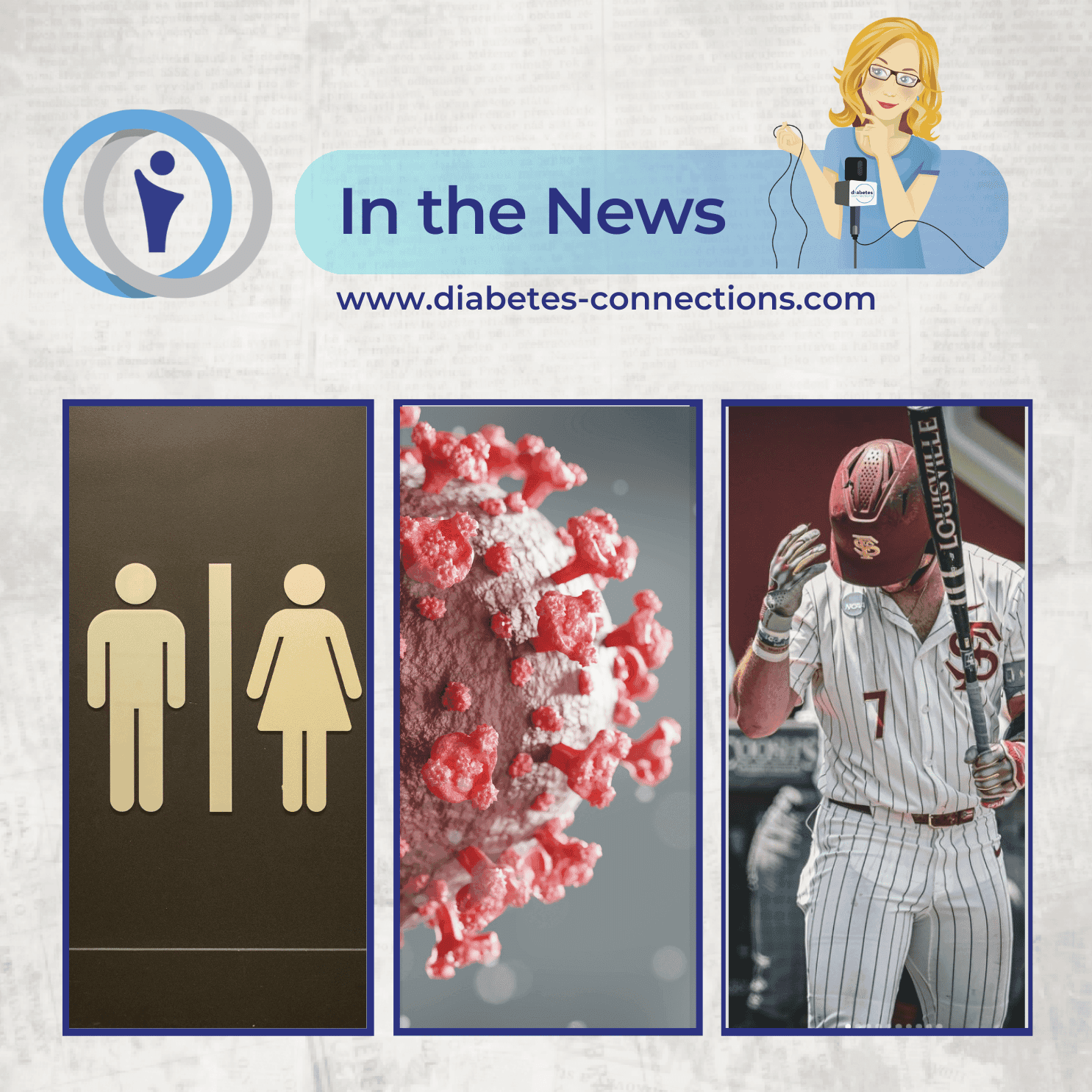 In the News...Does insulin use differ by gender? T1D & Covid update, fully implantable CGM studied, and more!