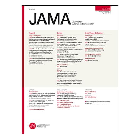 Novel Sepsis Phenotypes, Effect of Thrombomodulin on Mortality in Sepsis-Associated Coagulopathy, Effect of Laparoscopic vs Open Distal Gastrectomy on Survival in Gastric Cancer, and more