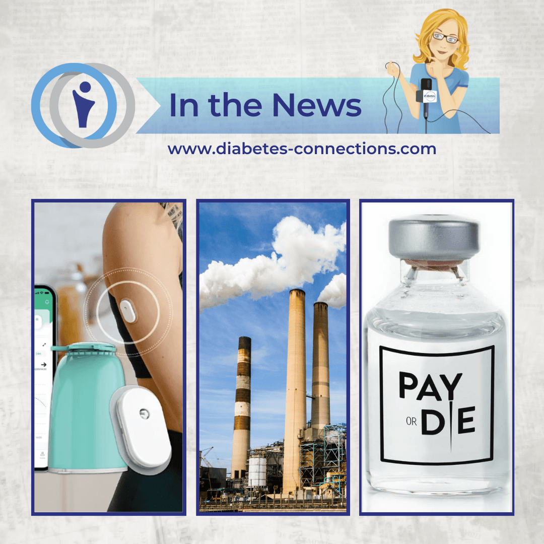 In the News... Weekly basal for T1D, new CGM approved in Europe, T2D caused by pollution? and more...