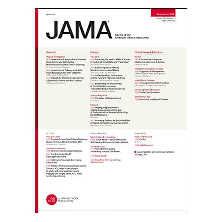 Ondansetron and Congenital Defects, Cesarean Delivery and Pelvic Floor Disorders, Opioids for Noncancer Pain, and more
