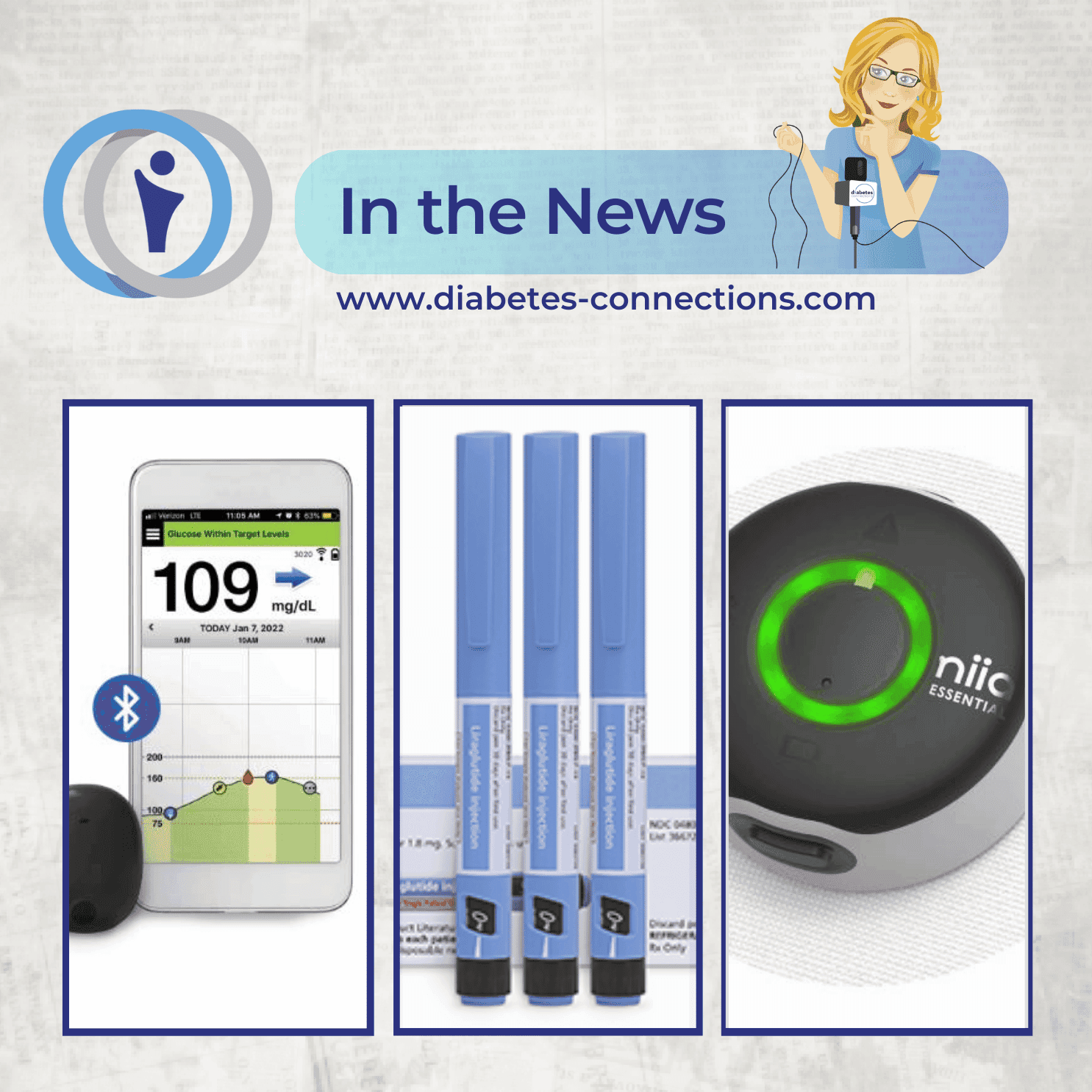 In the News... Generic GLP-1, All-in-one sensor and infusion set, 365-day CGM, T1D & Roblox and more!