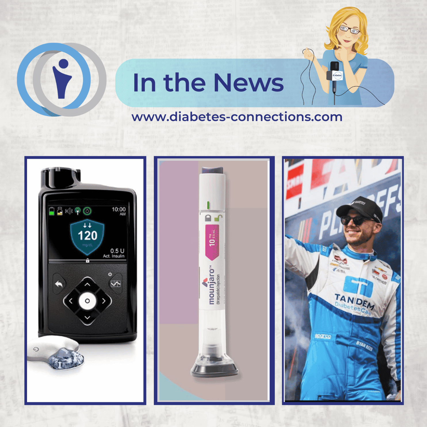 In the News... Hurricane aid, Medtronic recall, Mounjaro supply update, stem cell T1D success... and more!