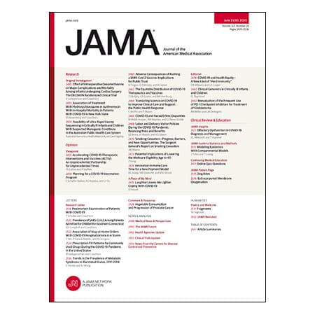 COVID-19 Vaccines and Therapeutics, Clinical Genomics in Critically Ill Children, and more