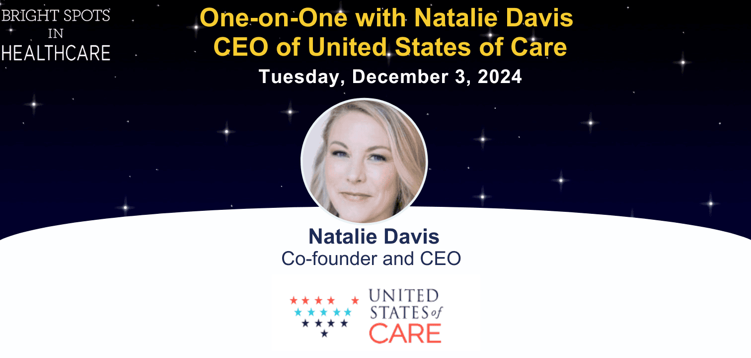 One-on-One with Natalie Davis CEO, United States of Care
