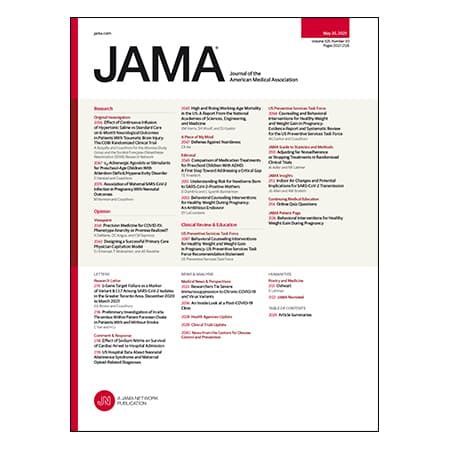Hypertonic Saline for TBI, Alpha-Blockers vs Stimulants for Preschool Children With ADHD, Maternal SARS-CoV-2 and Neonatal Outcomes, and more