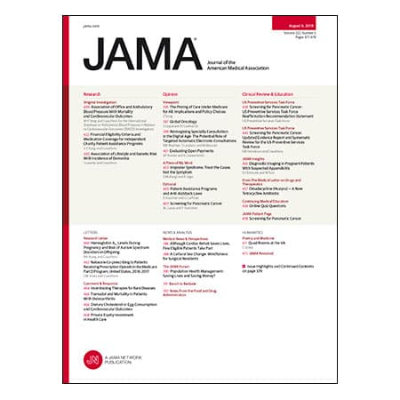 BP Measurements and Mortality and CVD Risk, Charity Patient Assistance Programs, Lifestyle and Dementia, Screening for Pancreatic Cancer, and more