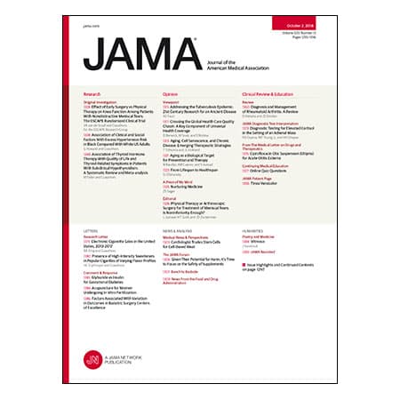 Surgery vs. Physical Therapy for Meniscal Tears, Treatment of Subclinical Hypothyroidism, Fauci on Tuberculosis, Rheumatoid Arthritis Review, and more