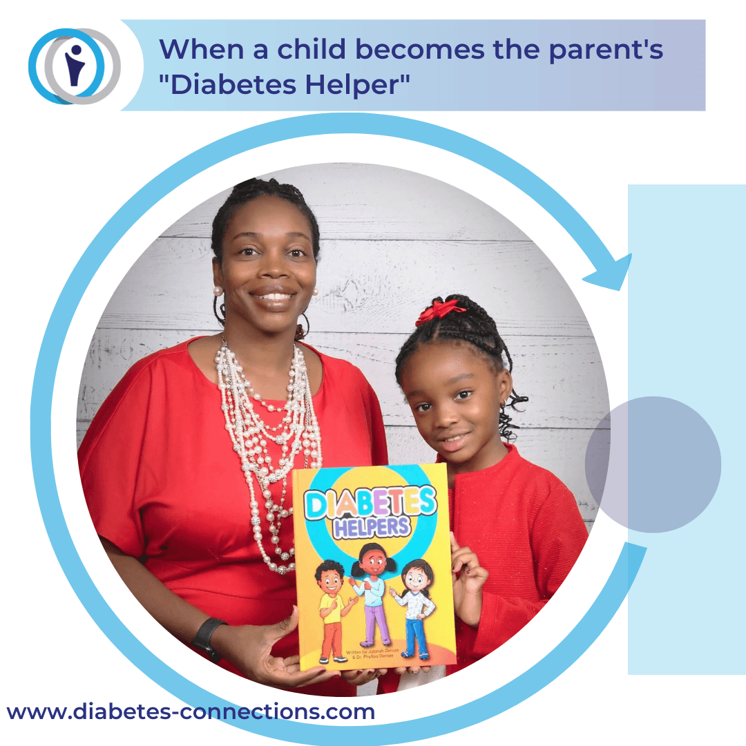 When a child becomes their parent's "Diabetes Helper" - a new book from Dr. Phyllisa Deroze