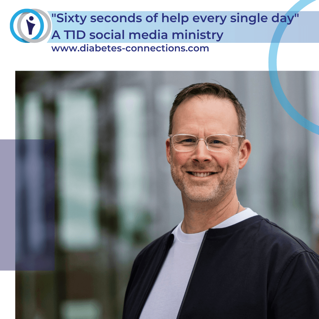"Sixty seconds of help, every single day" - Neil Greathouse has a T1D social media ministry