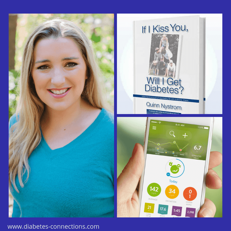 T1D Advocate Quinn Nystrom / MySugr CEO Frank Westermann
