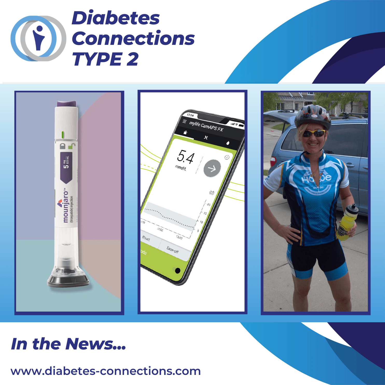 In the News... World Diabetes Day, Free T1D Care(?!), More Mounjaro info, New pump system, and more!