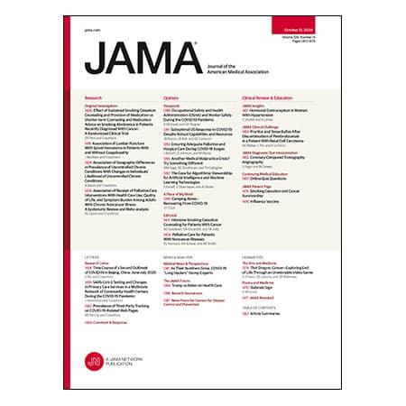 Smoking Cessation for Cancer Patients, Lumbar Puncture and Spinal Hematoma, and more