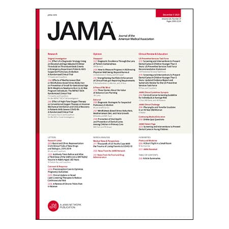 Diagnosing Pulmonary Embolism in the Emergency Department, Diet or Stress Reduction and Small-for-Gestational Age Births, Oxygen Therapy for Severe COVID-19, and more