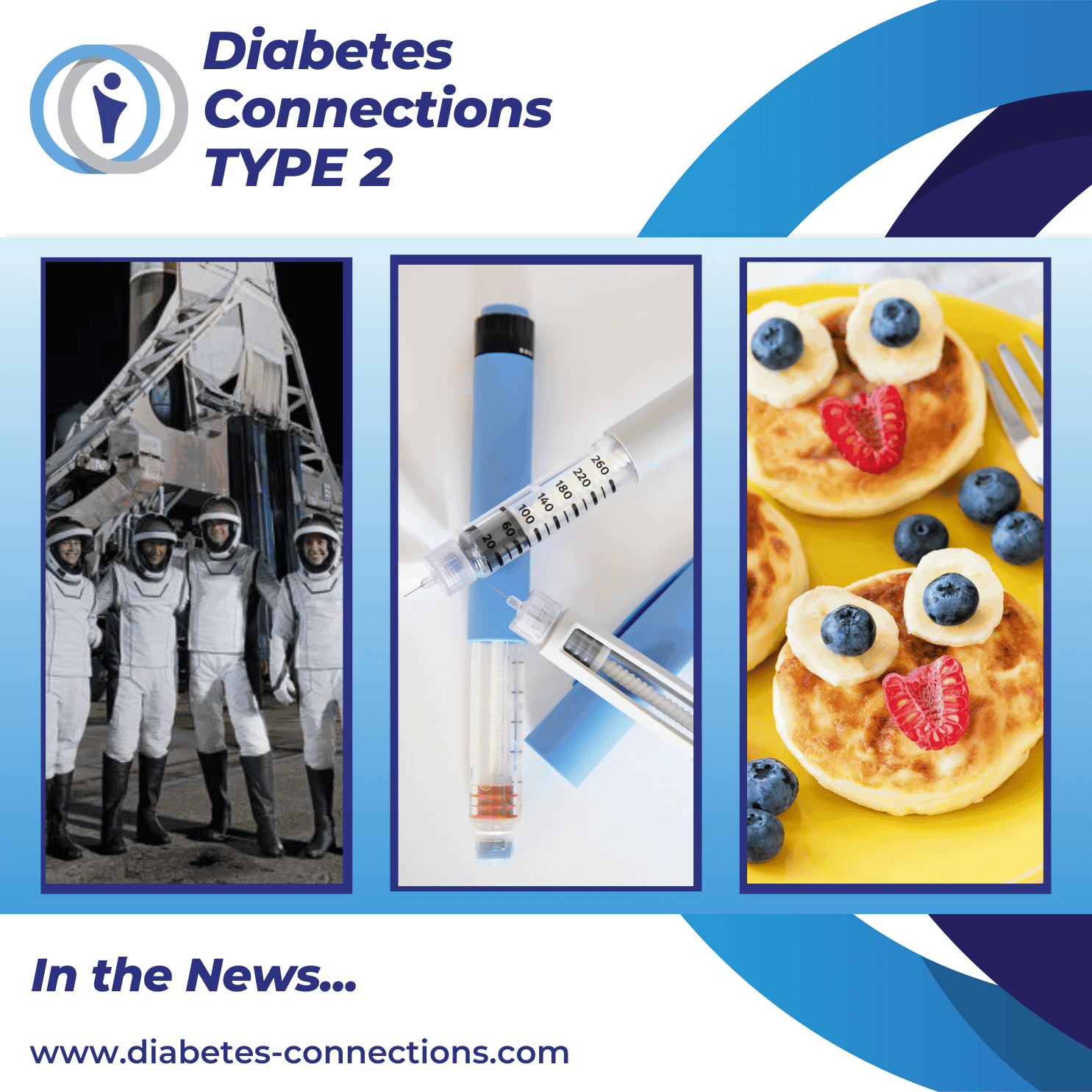 In the News... CGM in space, diet and type 1 diabetes study, GLP-1 gel in development, and more!