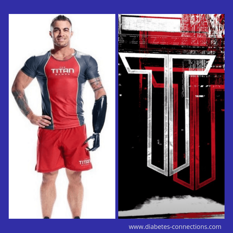 NBC "The Titan Games" Contestant Chris Ruden Lives With #T1D