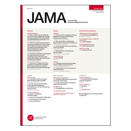 Sprifermin vs Placebo for Knee Osteoarthritis, Transitional Care For COPD Inpatients, Point-of-Care HbA1c Testing, and more