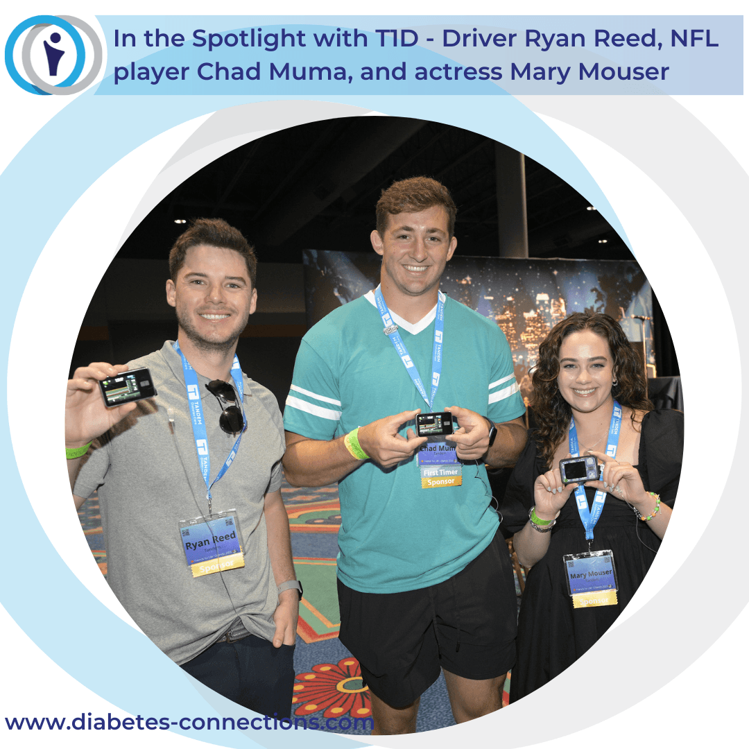 In the Spotlight with T1D - Driver Ryan Reed, NFL player Chad Muma, and actress Mary Mouser