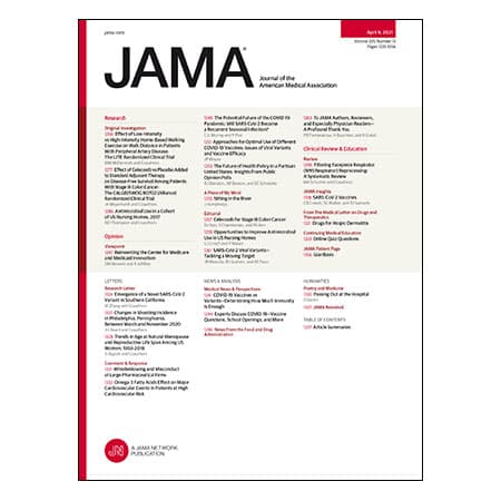 Low- vs High-Intensity Walking for PAD, Celecoxib for Stage III CRC, N95 Reprocessing Review, and more