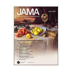 JAMA: 2012-04-18, Vol. 307, No. 15, Editor's Audio Summary