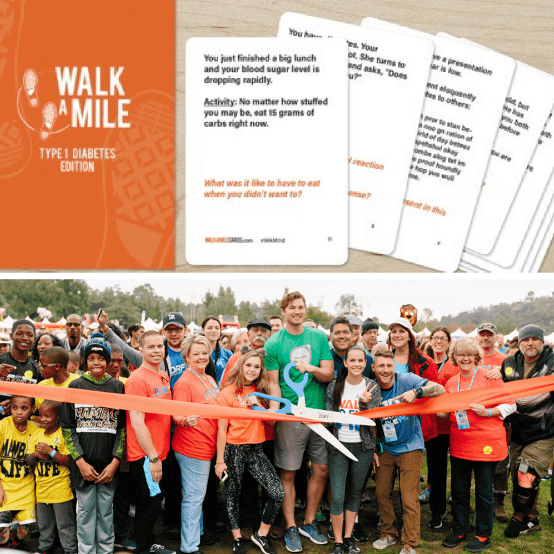 TV Stars at JDRF OneWalk LA / Walk A Mile Cards