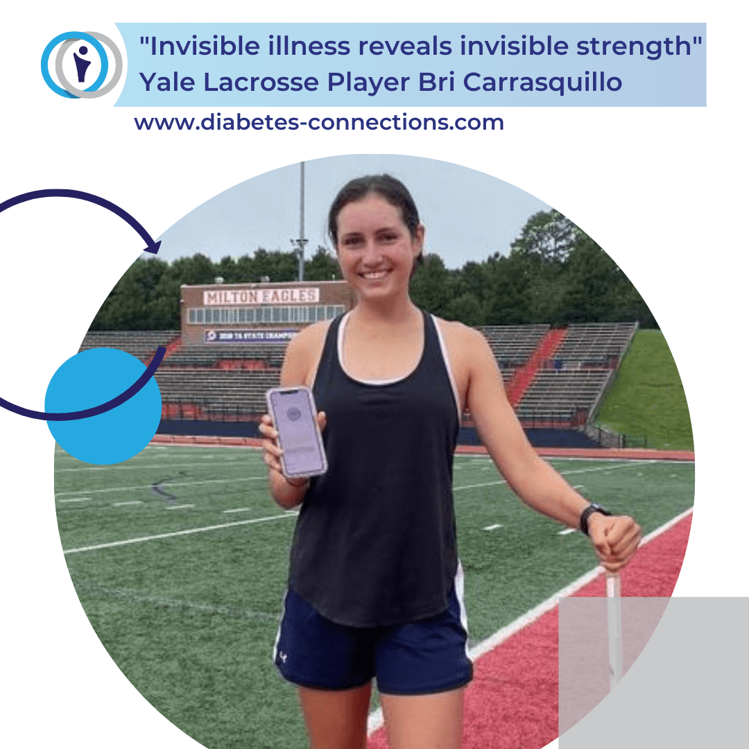 "Invisible Illness Reveals Invisible Strength" Yale lacrosse player Bri Carrasquillo explains Dexcom U
