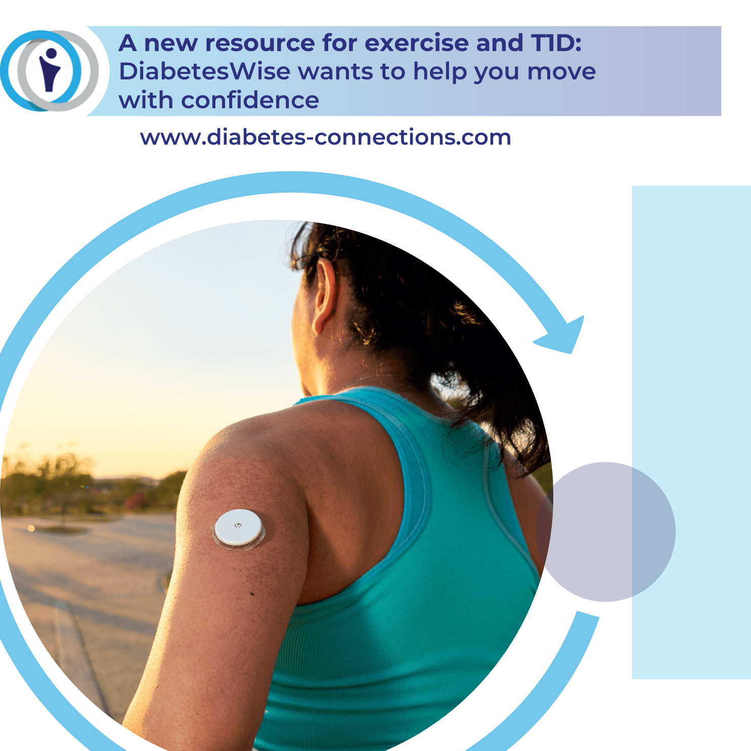 A new resource for exercise and T1D: DiabetesWise wants to help you move  with confidence