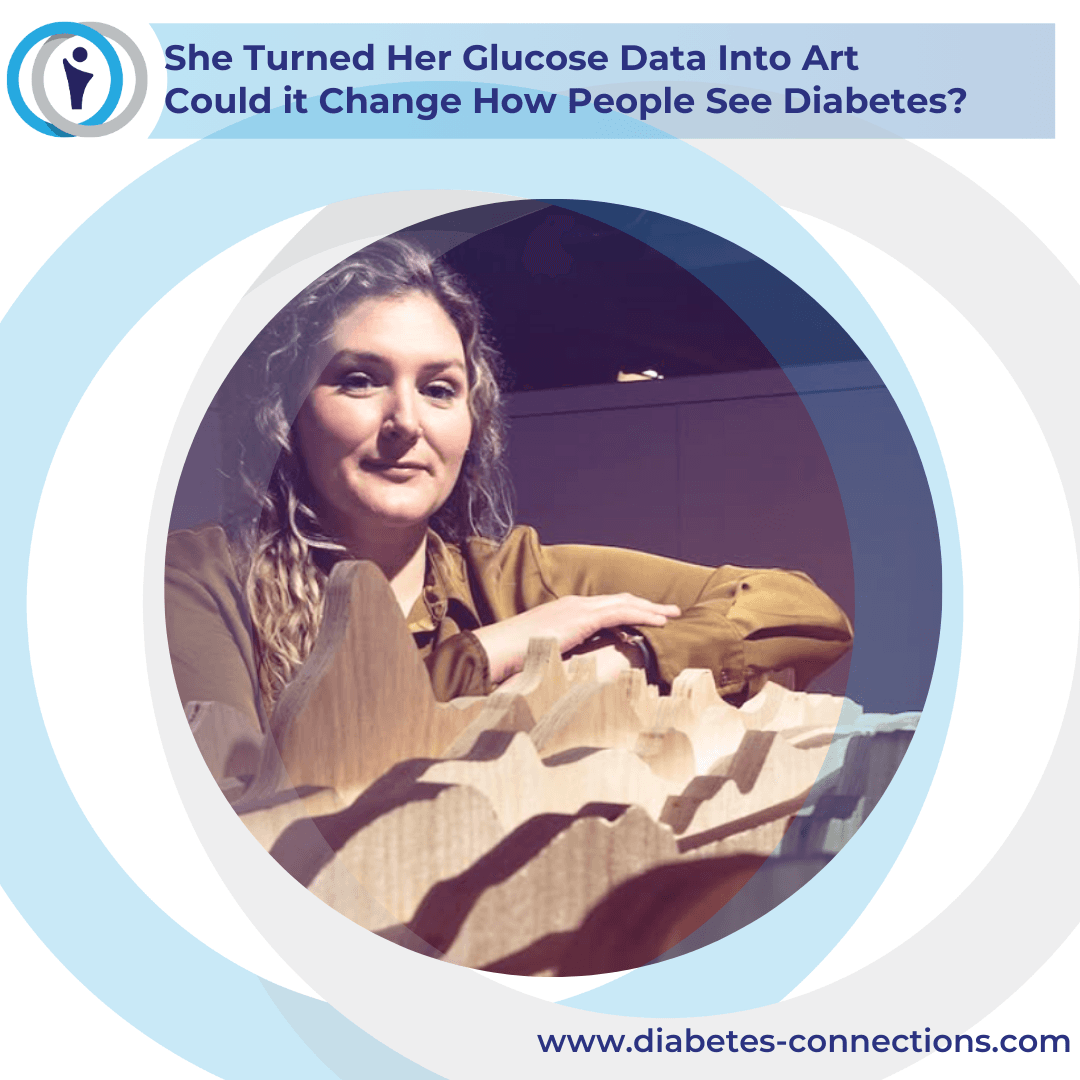 She Turned Her Glucose Data Into Art. Could it Change How People See Diabetes?