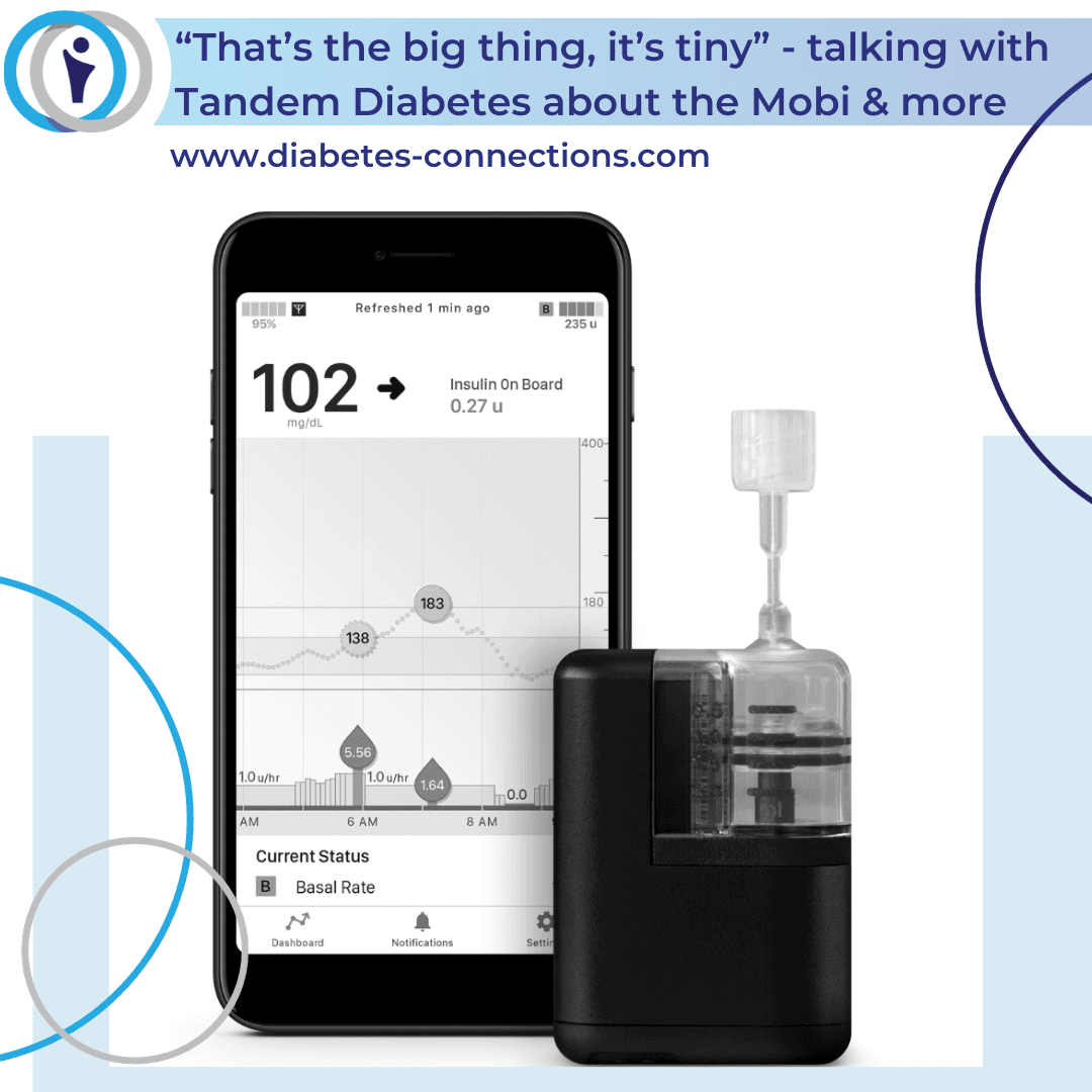 "That's the big thing: it's tiny" - Talking with Tandem Diabetes about the Mobi & more
